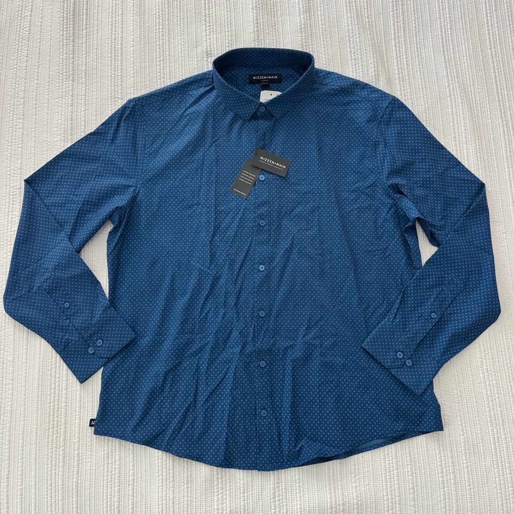 Mizzen + Main Leeward No Tuck Dress Shirt